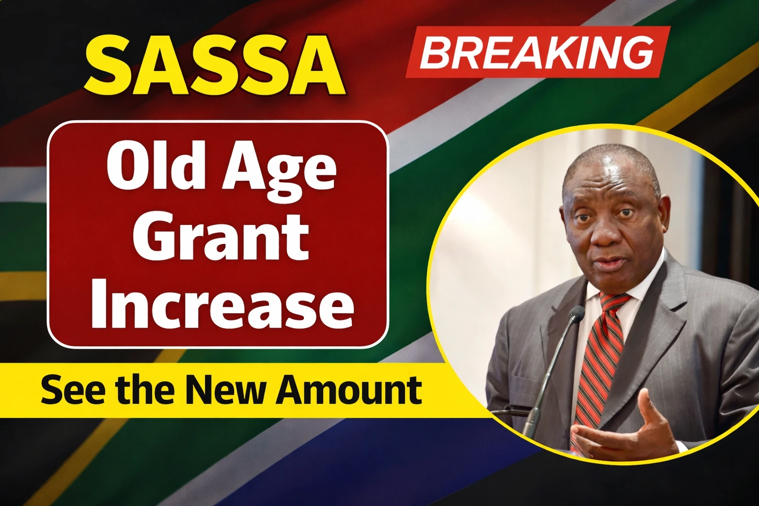 SASSA Old Age Grant Increase 2025