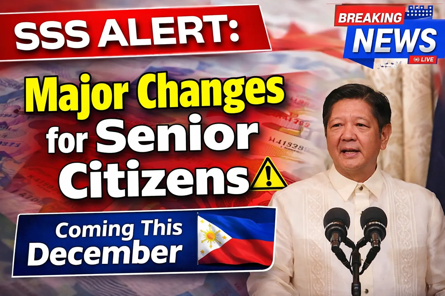 SSS ALERT! Major Changes in Senior Citizens Payout