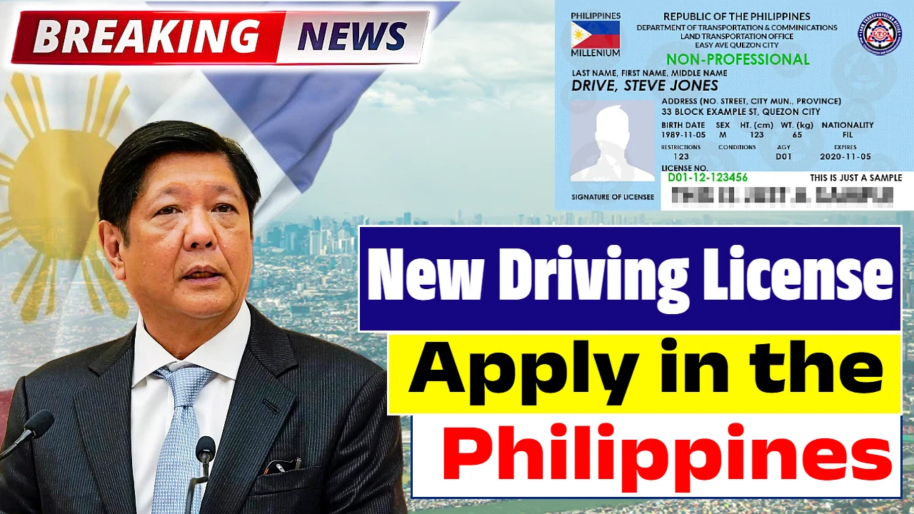 New Driver’s License in the Philippines