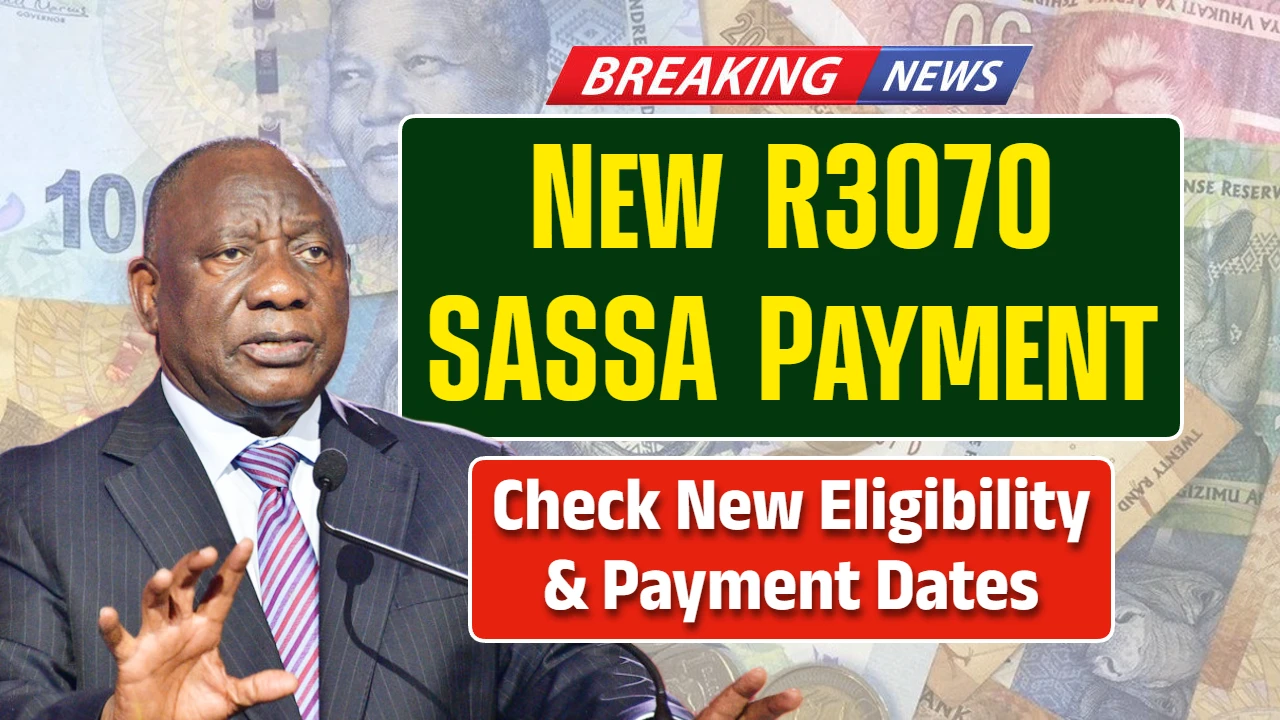 New R3070 SASSA Payment