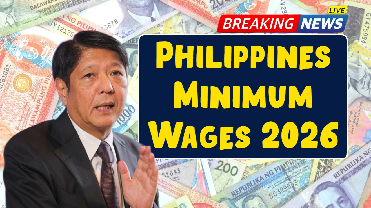 Philippines Minimum Wages 2026