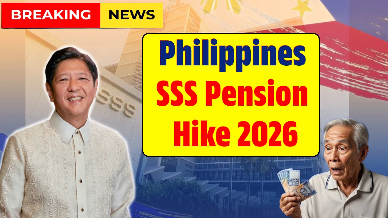 Philippines SSS Pension Hike Confirmed From 1st January 2026: Check New Amount & Payment Schedule