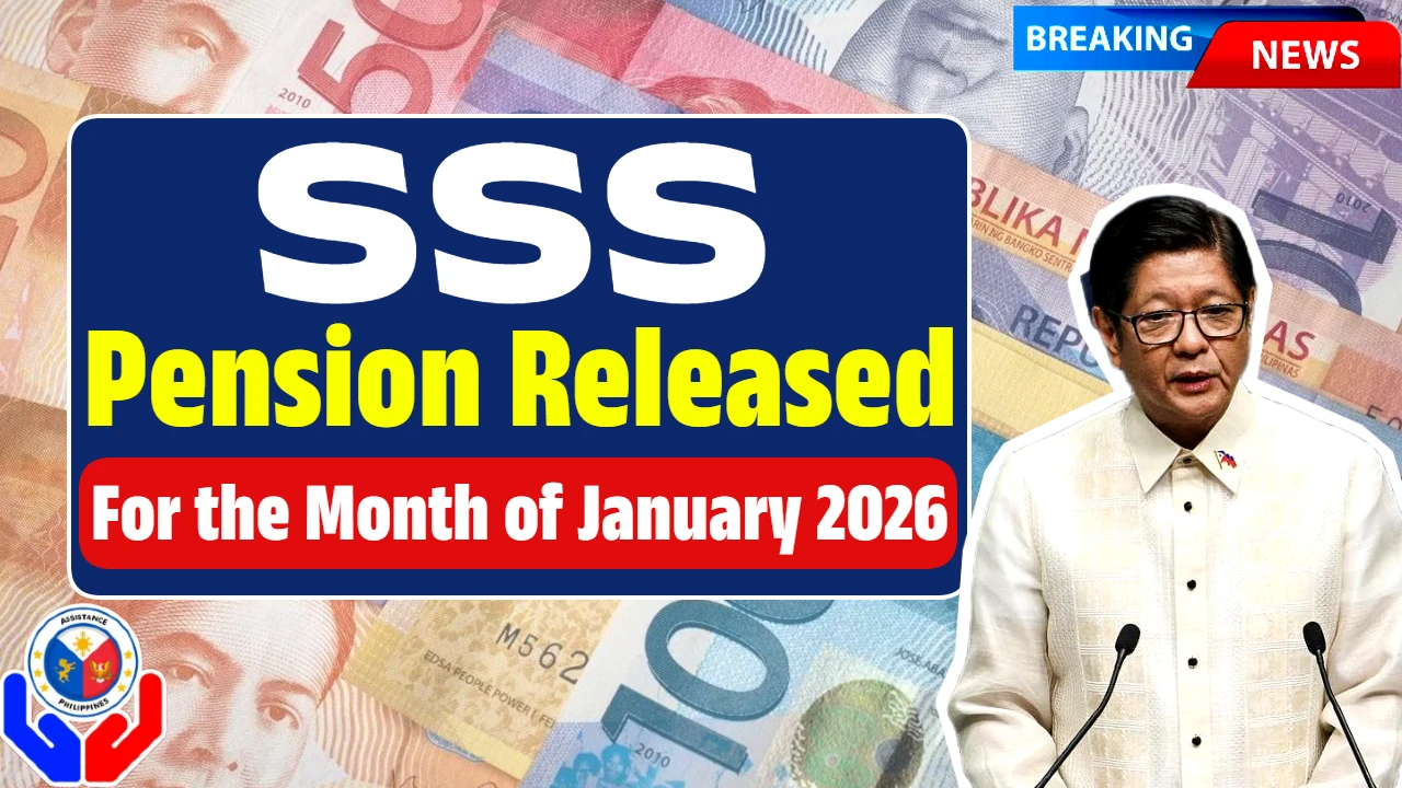 SSS Pension Released for the Month of January 2026