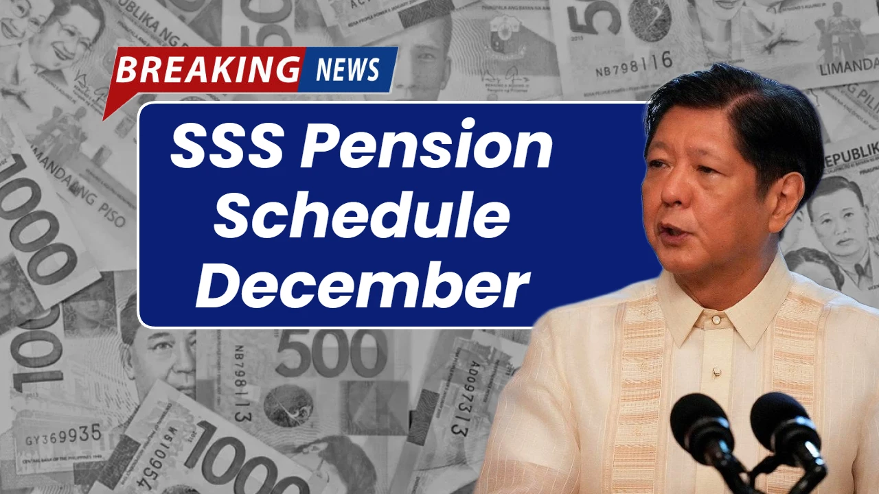 SSS Pension Schedule December 2025