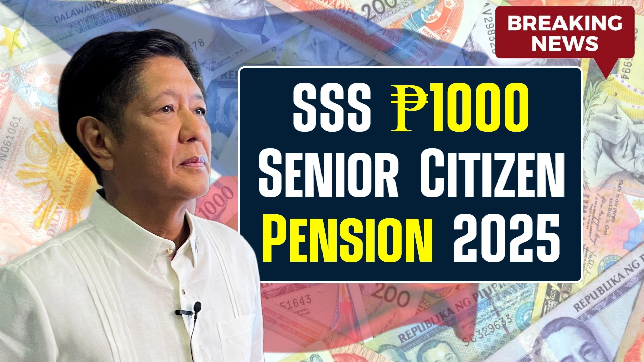 SSS ₱1000 Senior Citizen Pension 2026: Are You Eligible in the Philippines?
