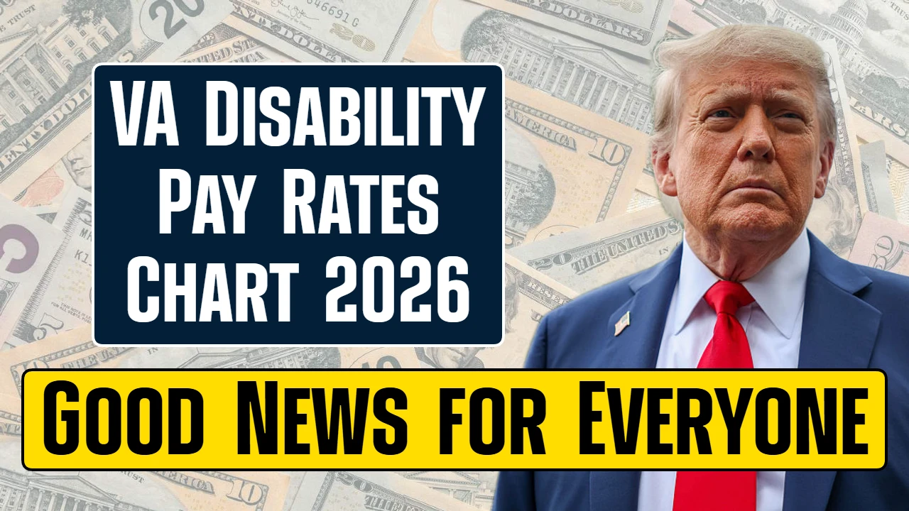 VA Disability Pay Rates Chart 2026