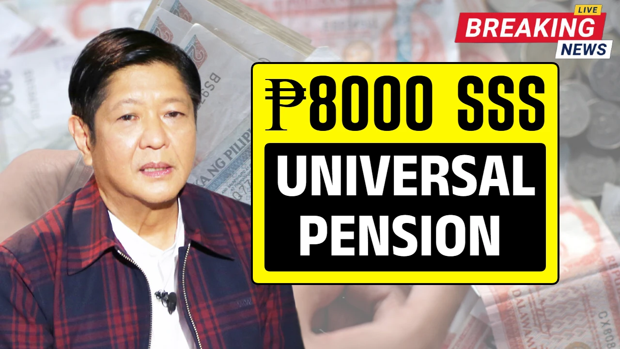 ₱8000 SSS Universal Pension for Seniors
